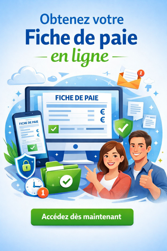Obtenez fiche de paie en ligne